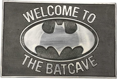 Batman enter the batcave unisex deurmat - zwart grijs - standard
