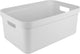 Sunware opbergbox sigma - kunststof - 45 liter - wit - opberg dozen bakken - opbergers - 39 x 59 x 24 cm