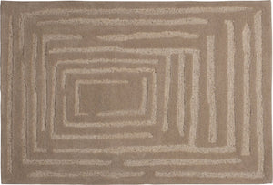 Woood alicia vloerkleed - wol - zand - 170x240