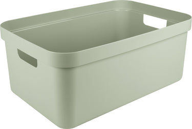 Sunware opbergbox sigma - kunststof - 45 liter - lichtgroen - opberg dozen bakken - opbergers - 39 x 59 x 24 cm