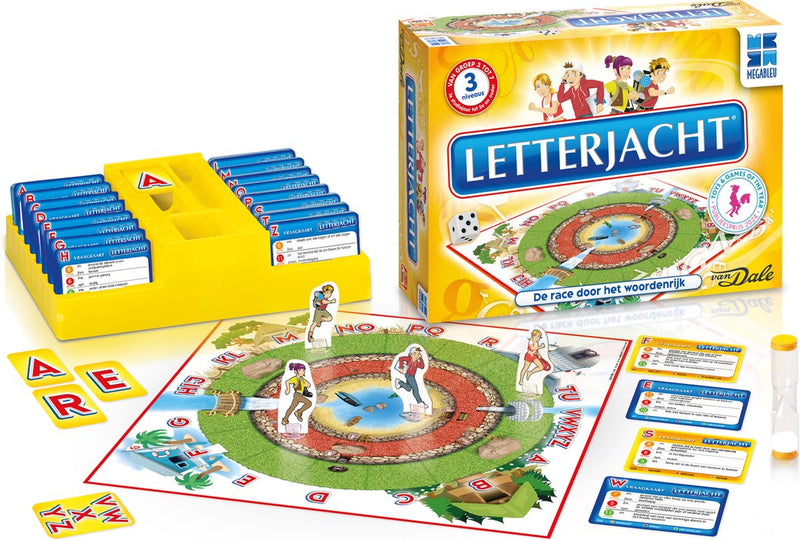 Afbeelding laden in galerijviewer, Megableu letterjacht bordspel
