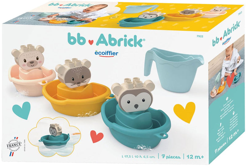 ギャラリービューアに画像をロードする, Abrick ecoiffier bb badbootjes dieren met gieter - 7dlg.
