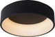 Lucide talowe led - plafonnière (plafondlamp) - ø 45,5 cm - led dimbaar - 1x30w 3000k - zwart
