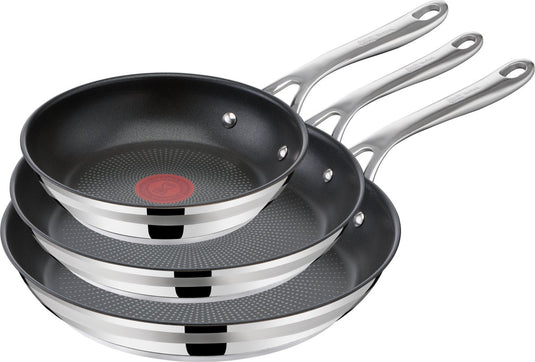 Jamie oliver by tefal cook smart - koekenpannenset - 20 24 28 cm - inductie - pfas-vrij - geschikt voor alle warmtebronnen