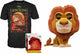 Funko pop! tee box: disney the lion king - mufasa (size l)