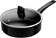 Tefal renew black on - keramische hapjespan - ø24 cm - pfas-vrij - geschikt voor inductie