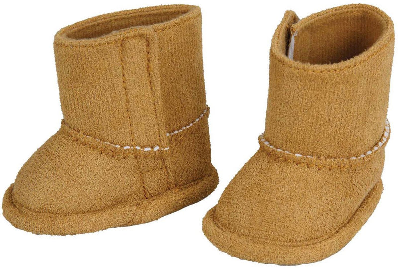 Afbeelding laden in galerijviewer, Heless poppenlaarsjes suede, 30-34 cm
