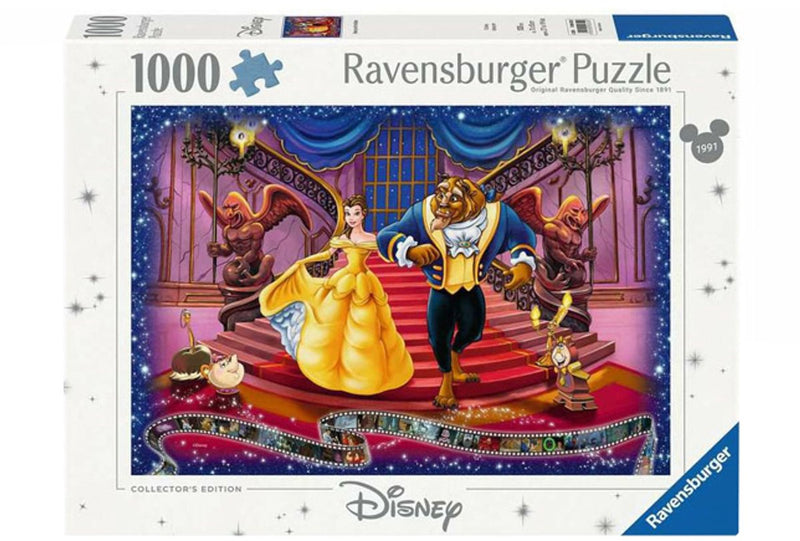 ギャラリービューアに画像をロードする, Ravensburger puzzel disney belle en het beest - 1000 stukjes legpuzzel.
