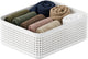 Rotho wop kledingkast organizer - mand l - wit