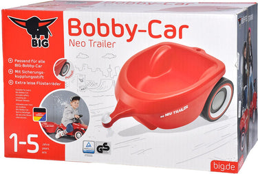 Big bobby car neo trailer - rood