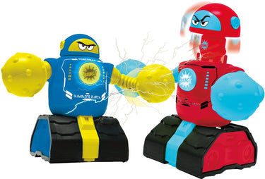 Lexibook powerman® fighters – set van 2 vechtrobots met uitwerpbare figuren, licht- en geluidseffecten