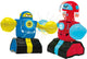 Lexibook powerman® fighters – set van 2 vechtrobots met uitwerpbare figuren, licht- en geluidseffecten