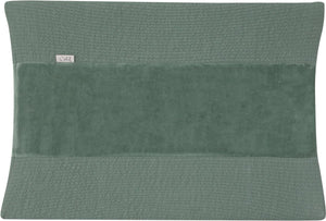 Witlof for kids aankleedkussenhoes forest green waves 70 x 50 cm