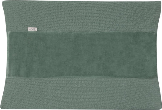 Witlof for kids aankleedkussenhoes forest green waves 70 x 50 cm