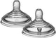 Tommee tippee natural start flesspenen - extra langzaam toevoersnelheid 0m+ - set van 2