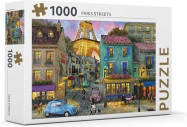 Rebo legpuzzel - paris streets - 1000 stukjes - premium quality
