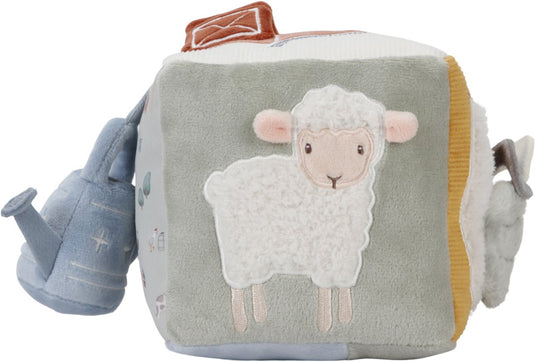 Little dutch - activiteitenkubus - little farm - baby speelgoed