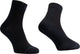 Bbb cycling fietssokken zwart - 3 paar - lengte: 13cm - duurzame wielrensokken zomer - maat 44 47 - fietssokken heren en dames - combifeet bso-20