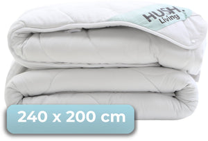 Hush. living hush living 4-seizoenen dekbed 240x200 cm - tweepersoons - 200 + 300 gsm - warm, ademend en lichtgewicht