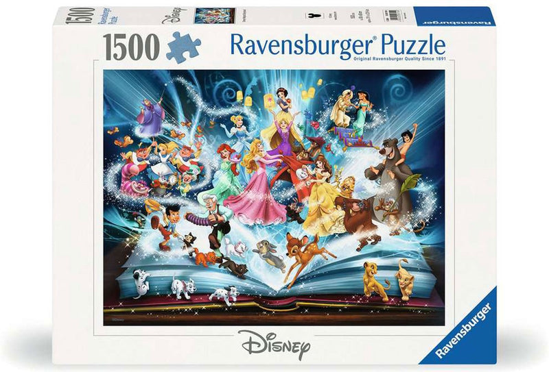 Laden Sie das Bild in Galerie -Viewer, Ravensburger : puzzel disney's magische sprookjesboek -1500 stukjes - legpuzzel
