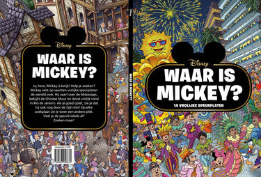 Waar is donald duck? waar is mickey? - zoekboek mickey