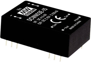 Mean well dcwn03c-12 dc dc-convertermodule 125 ma 3 w aantal uitgangen: 2 x inhoud 1 stuk(s)