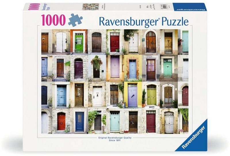 Afbeelding laden in galerijviewer, Ravensburger puzzel beautiful doors in the provence - legpuzzel - 1000 stukjes
