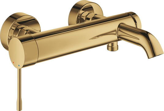 Grohe essence new badkraan - mengkraan - 15 cm hartafstand - cool sunrise (goud)