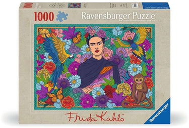 Ravensburger puzzel frida kahlos paradise - legpuzzel - 1000 stukjes