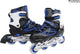 Skeelers blauw zwart, maat 37-40