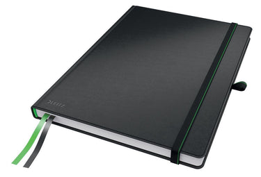 Leitz complete notitieboek a4 geruit - met hardcover - zwart