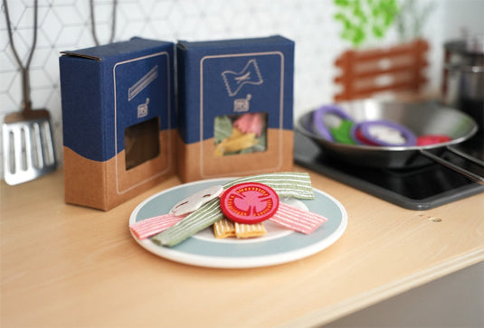 Small foot - houten speeleten pasta chef set, 19dlg.