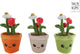 Take me home knuffel plant pluche - aardbeienplant, 23cm