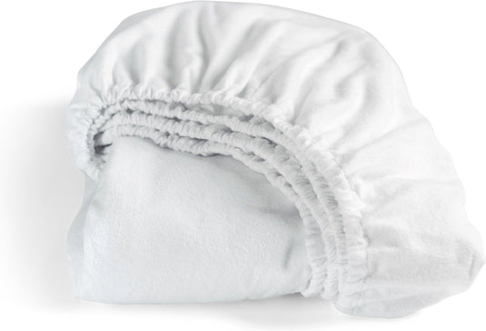 Cinderella - premium molton hoeslaken - tot 25 cm matrashoogte - 120x200 cm - wit