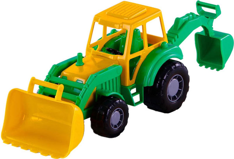Afbeelding laden in galerijviewer, Cavallino junior graafmachine tractor groen
