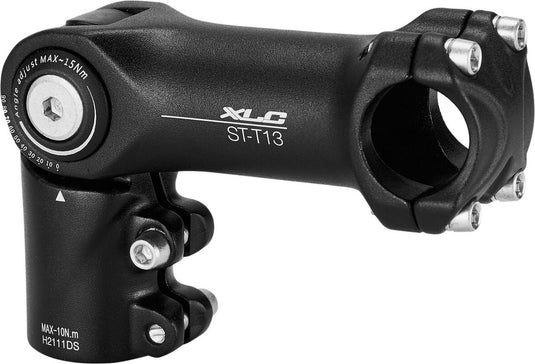 Xlc st-t13 stuurpen - ahead - aluminium - verstelbaar - 1 1 8 - 110mm 25.4mm - zwart