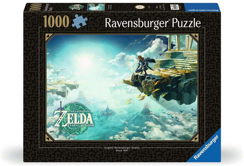 Afbeelding laden in galerijviewer, Ravensburger legpuzzel zelda 1000 stukjes puzzelspel film serie.
