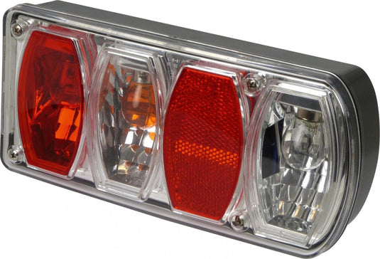 Carpoint achterlicht halogeen rechts met 5 functies 220 mm