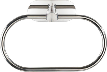 Wenko turbo-loc® handdoekring orea rvs glanzend - handdoekhouder - bevestigen zonder boren - zelfklevend - 10 jaar garantie