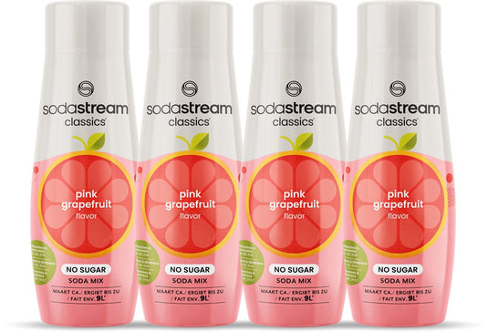 Sodastream classics fruit flavors pink grapefruit