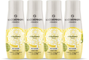 Sodastream elderflower zero siroop - 4 pack