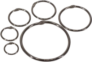 Bronyl gebroken ringen diameter 19 mm | doos van 100 stuks