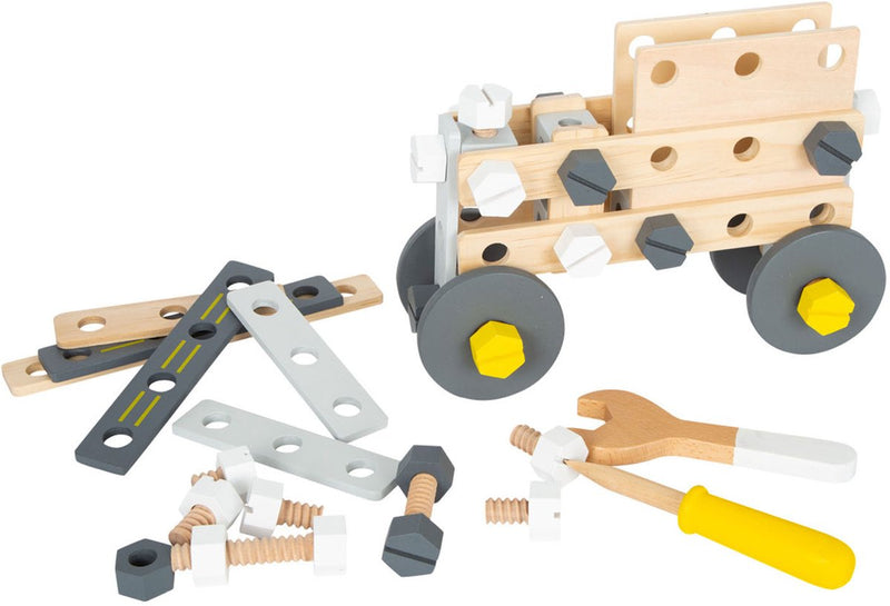 Afbeelding laden in galerijviewer, Small foot - houten constructieset miniwob, 67dlg.
