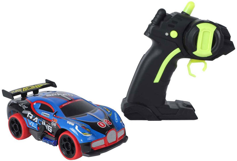 Afbeelding laden in galerijviewer, Van manen veenendaal bv roadstar rc bestuurbare rally auto met licht 2.4ghz blauw, 13cm
