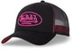 Von dutch - snapback trucker cap dom p | one size | verstelbaar | druksluiting - zwart roze