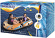 Bestway kondor elite 2000 opblaasboot set - 2 persoons - inclusief peddels - oranje