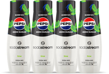 Sodastream pepsi lime zero siroop 4 x 440ml