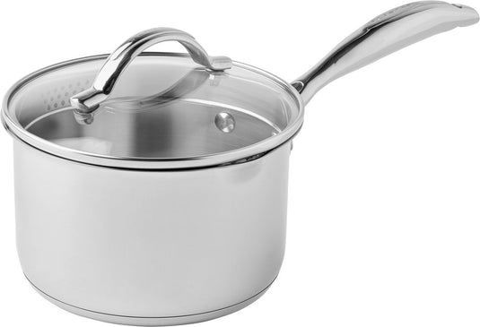 Scanpan steelpan met glazen deksel 16cm