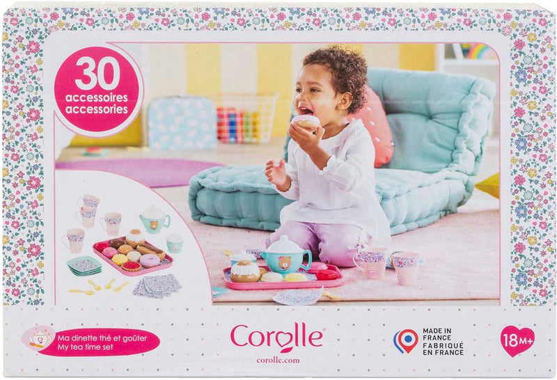 Afbeelding laden in galerijviewer, Corolle mijn thee set voor babypop, 30dlg.
