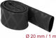 Delock 19593 - heat shrink tube - black - polyolefin - 100 cm - 2 cm - 1 pc(s)